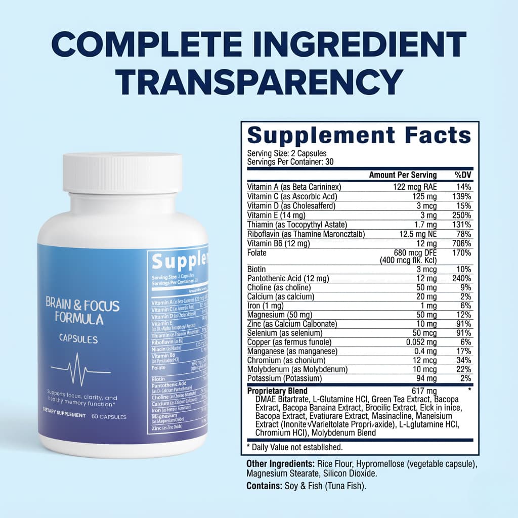 Brain & Focus Formula