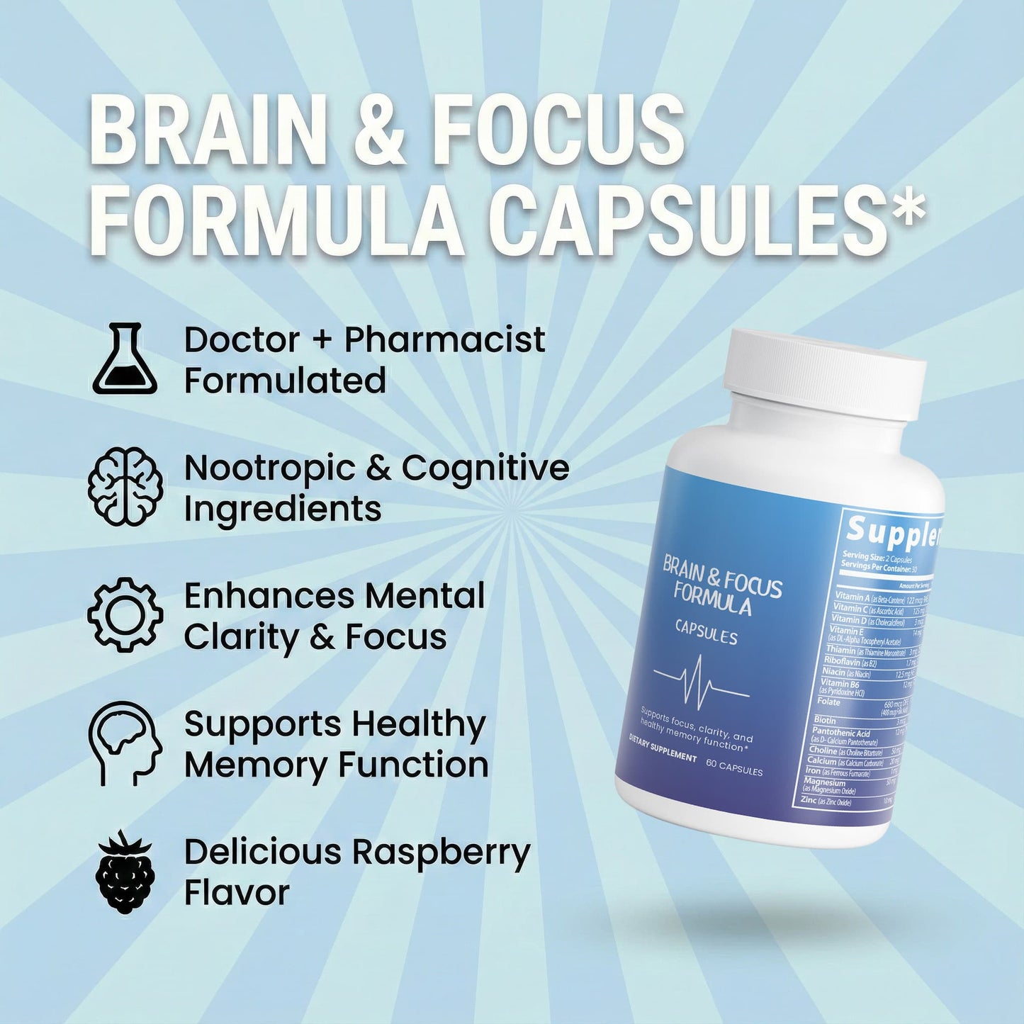 Brain & Focus Formula