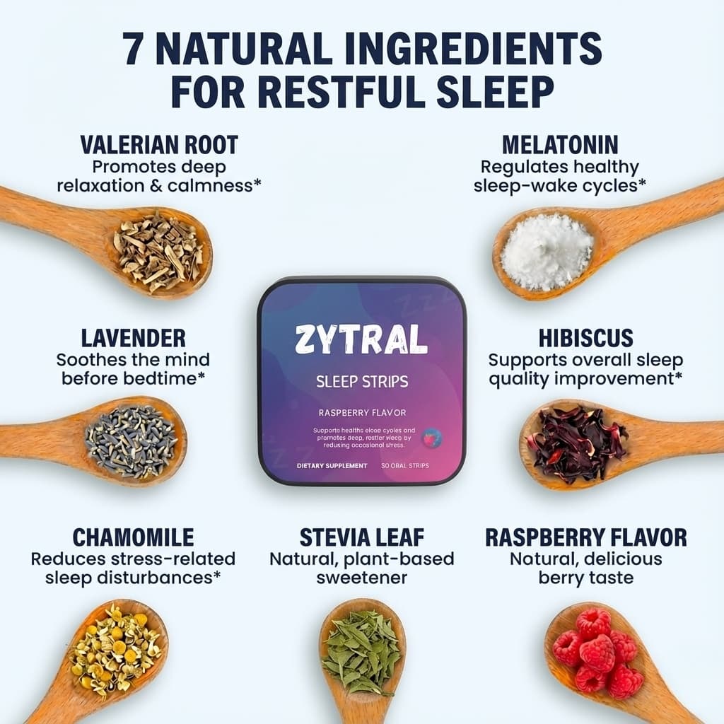 Natural Sleep Support Strips