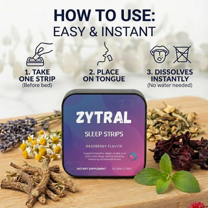 Natural Sleep Support Strips